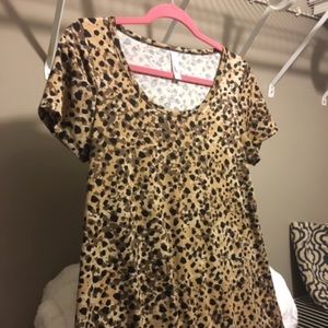 LulaRoe Classic T - Animal Print, Size S.